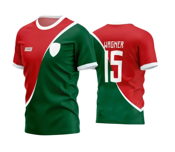 Camisa Futebol Time Amador – Arte Vetor Pronta