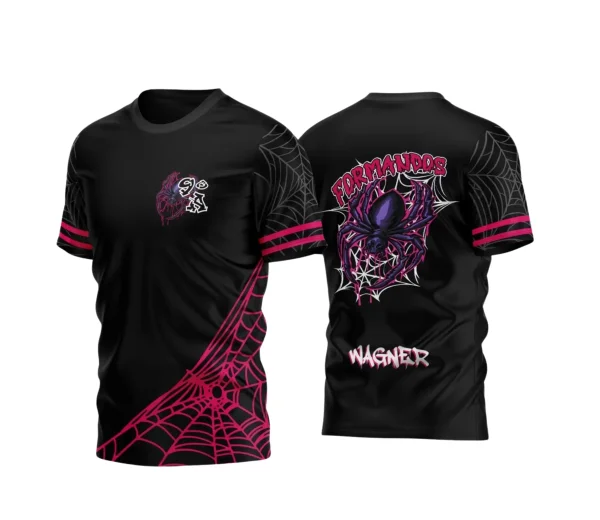 Arte Vetor Camisa  Interclasse Nono Ano Aranha 