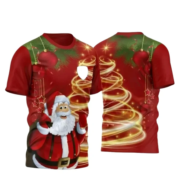 Arte Vetor - Camisa Natalina - Natal 2024 - Natal Família