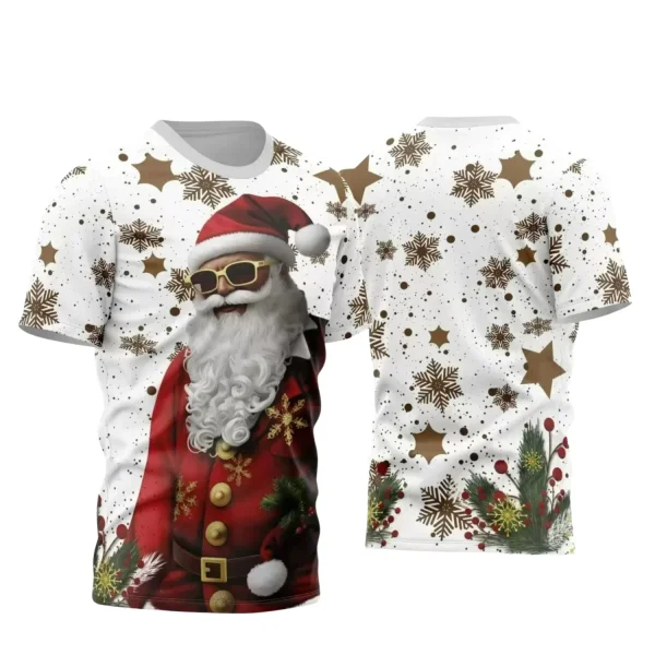 Arte Vetor - Camisa Natalina - Natal 2024 - Natal Família