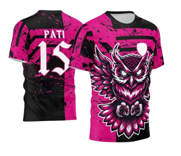 Camisa Personalizada Interclasse Escolar Tema Coruja | Doces Desenhos