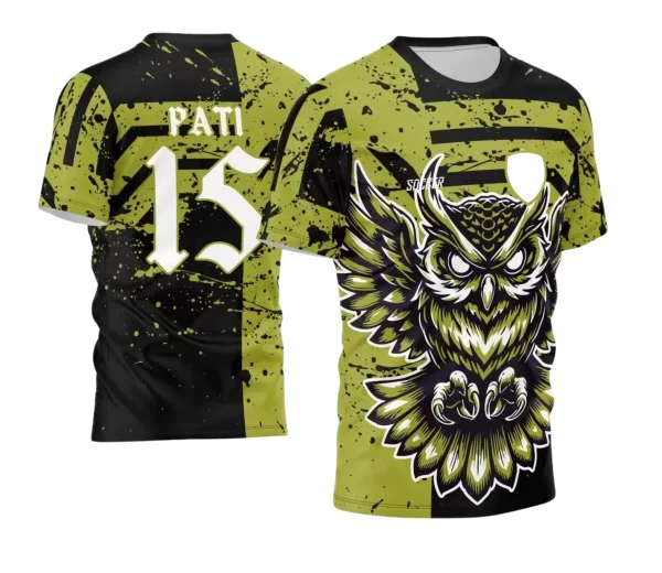 Camisa Interclasse Escolar Tema Coruja | Doces Desenhos