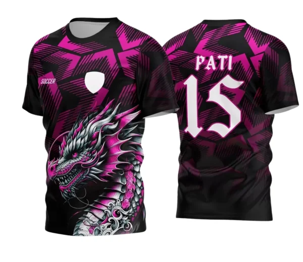 Camisa Interclasse Escolar Tema Dragão  Doces Desenhos