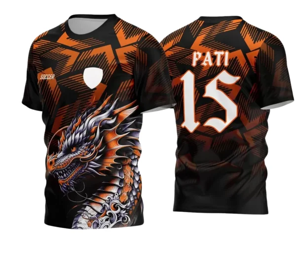 Camisa Interclasse Escolar Tema Dragão | Doces Desenhos