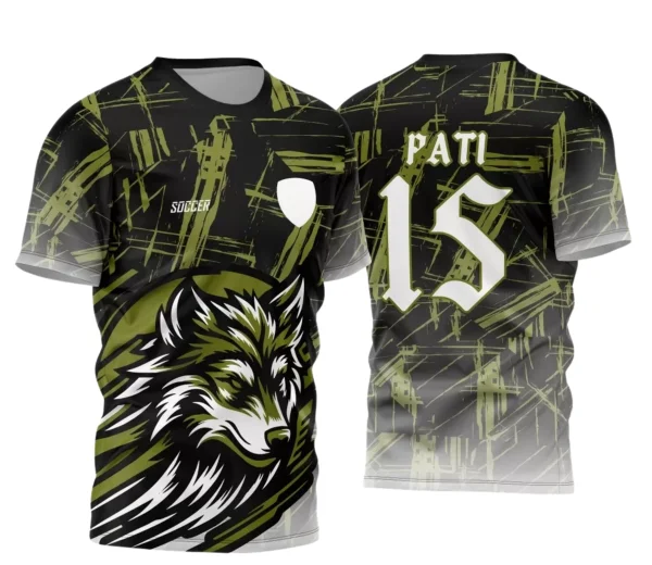 Camisa Interclasse Escolar Tema Lobo | Doces Desenhos