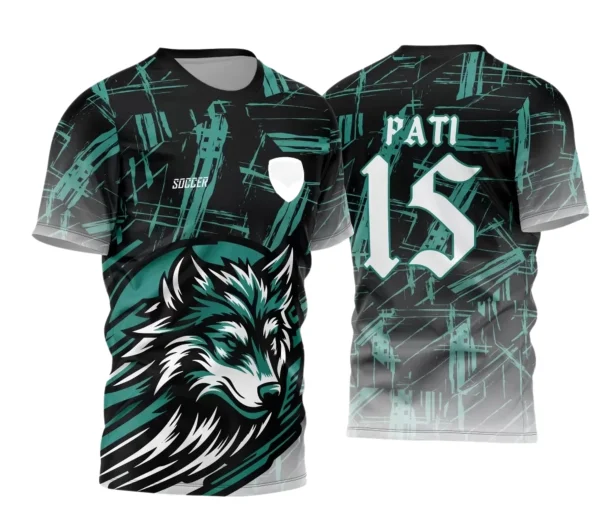 Camisa Interclasse Escolar Tema Lobo | Doces Desenhos