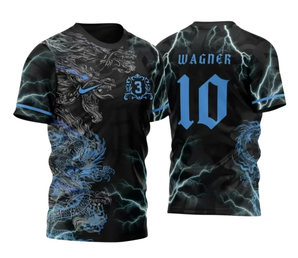 Camisa Interclasse Escolar Tema Dragão