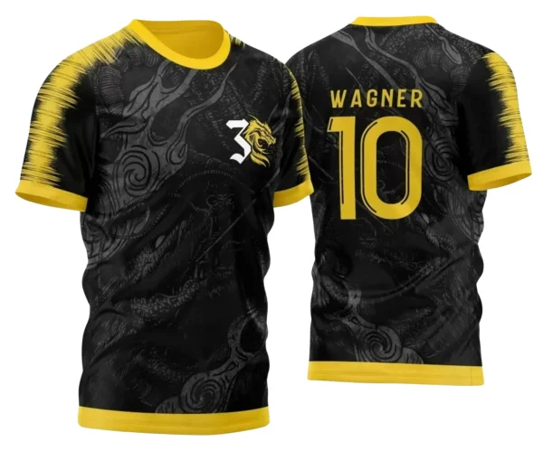 Camisa Interclasse Escolar Tema Dragão