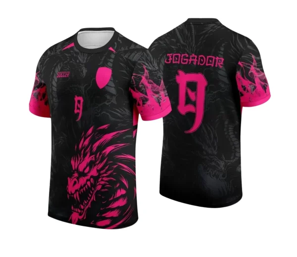 Camisa Interclasse Escolar Tema Dragão