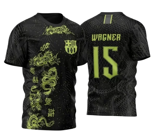 Camisa Interclasse Escolar Tema Dragão