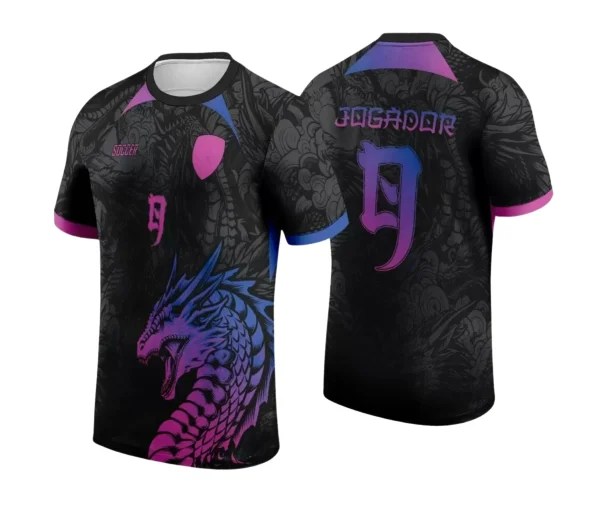 Camisa Interclasse Escolar Tema Dragão