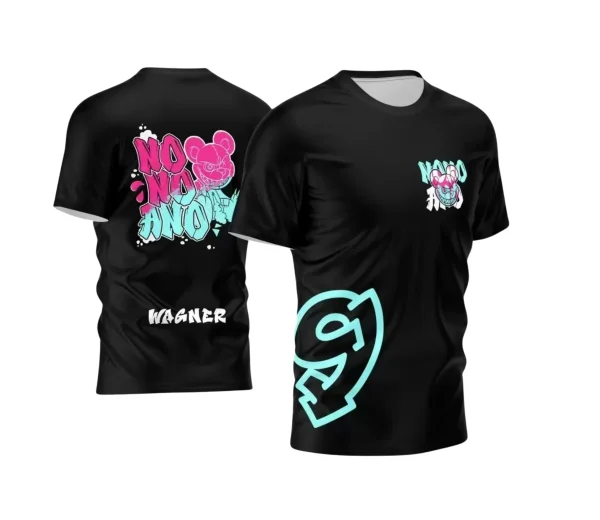 Arte Vetor Camisa Preta - Nono Ano 2024 - Interclasse 2024 - Formandos 2024 - Spray