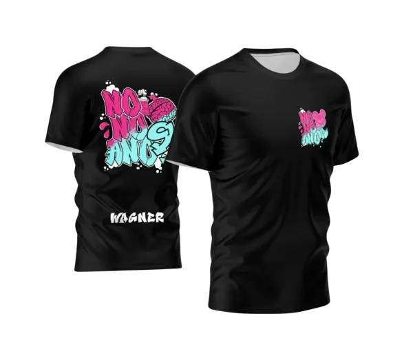 Arte Vetor Camisa Preta - Nono Ano 2024 - Interclasse 2024 - Formandos 2024 - Spray