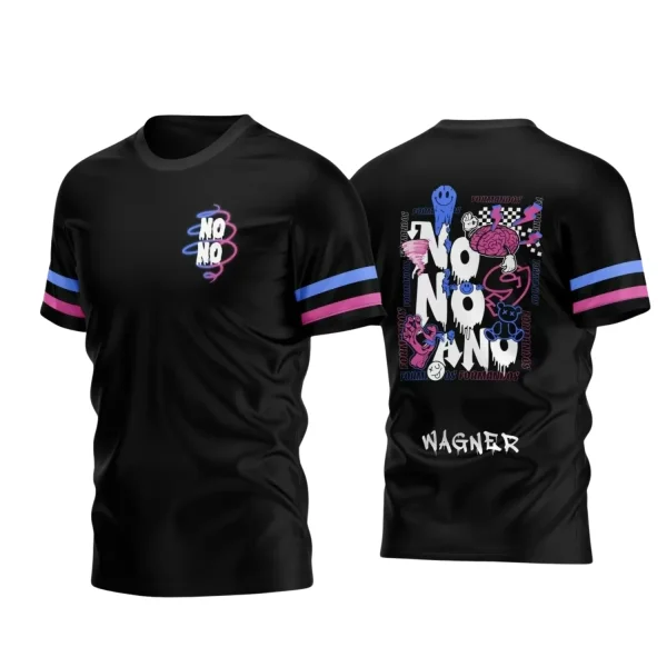 Arte Vetor Camisa Preta - Nono Ano 2024 - Interclasse 2024 - Formandos - Cérebro