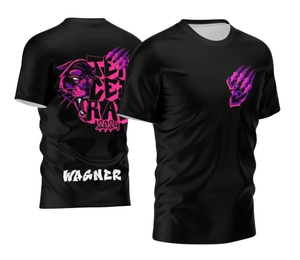 Camisa Terceirão Formandos Tema Pantera Negra