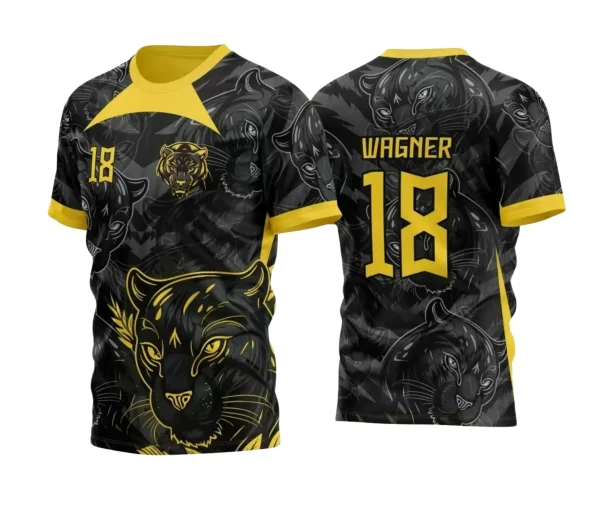 Camisa Interclasse Escolar Tema Pantera Negra