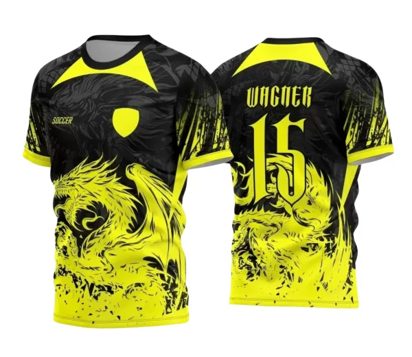 Camisa Interclasse Escolar Tema Dragão