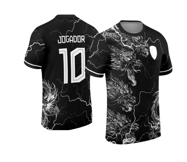 Camisa Interclasse Escolar Tema Dragão
