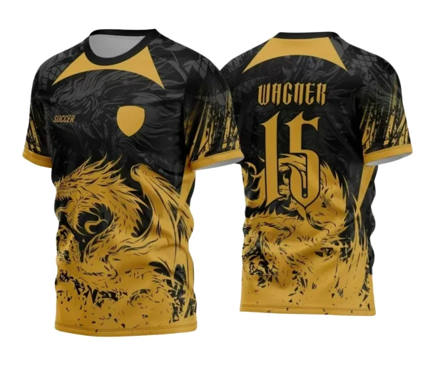 Camisa Interclasse Escolar Tema Dragão