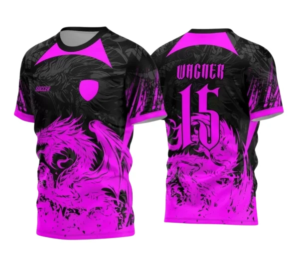 Camisa Interclasse Escolar Tema Dragão