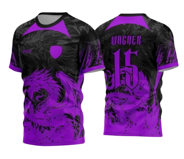 Camisa Interclasse Escolar Tema Dragão