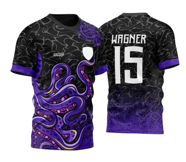 Interclasse Polvo Camiseta – Modelo Escolar Arte Digital