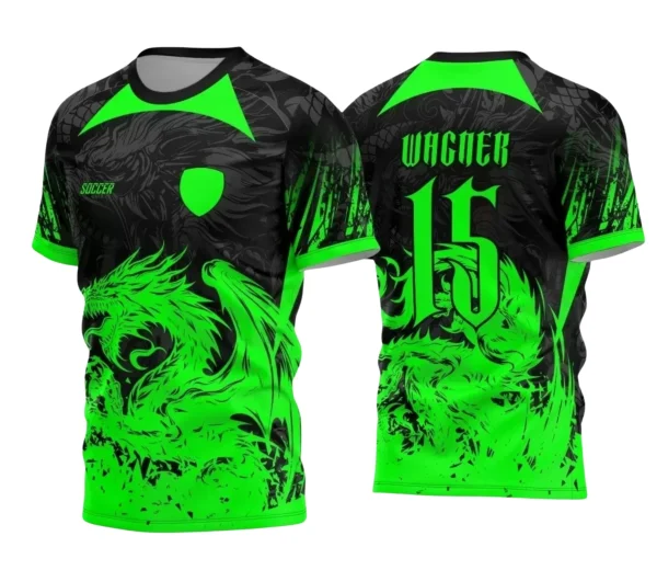 Camisa Interclasse Escolar Tema Dragão