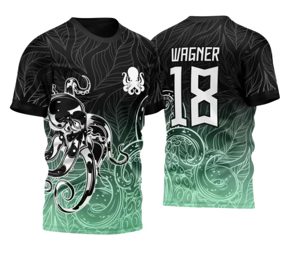 Interclasse Polvo Camiseta – Modelo Escolar Arte Digital