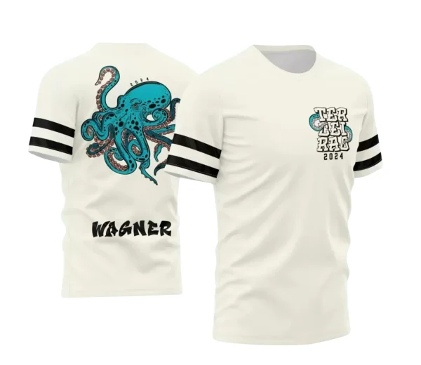 Arte Vetor Camisa Terceirão 2024 Polvo