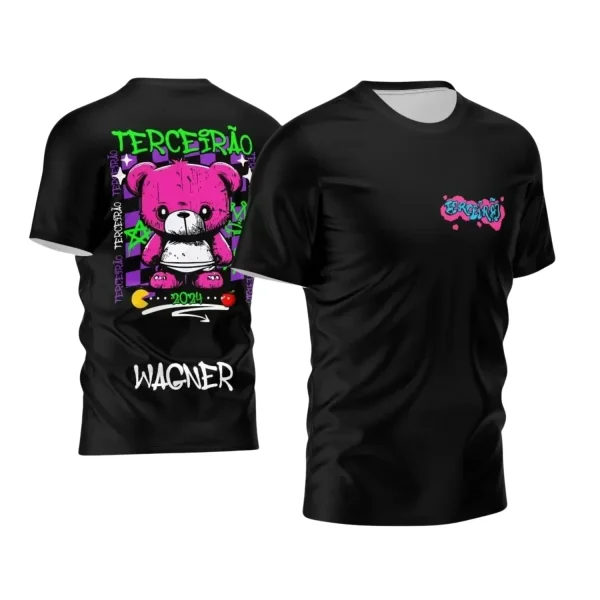 Arte Vetor Camisa Terceirão 2024 Urso