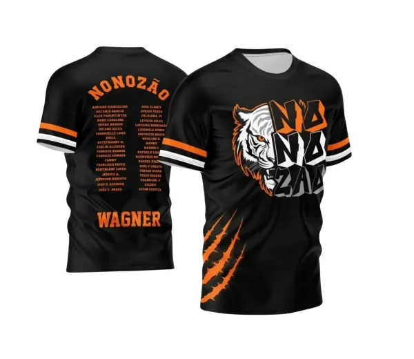 Arte Vetor - Camisa de Formandos - Nono Ano - Tigre - 2024 - 2025