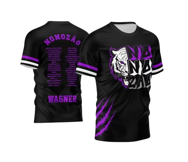 Arte Vetor - Camisa de Formandos - Nono Ano - Tigre - 2024 - 2025