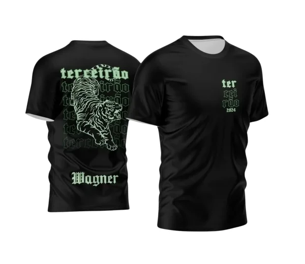 Arte Vetor - Camisa de Formandos - Terceirão - Tigre - 2024 - 2025