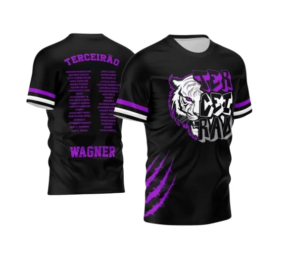 Arte Vetor - Camisa de Formandos - Terceirão - Tigre - 2024 - 2025
