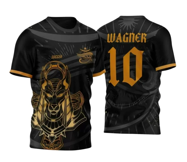 Camisa Interclasse Escolar Tema Anúbis