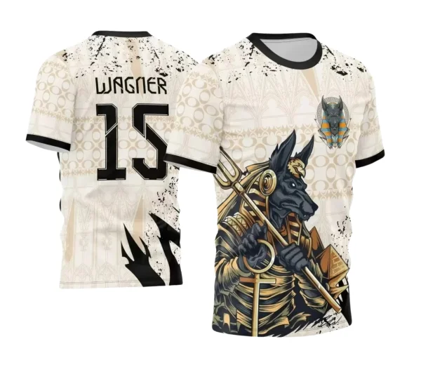 Camisa Interclasse Escolar Tema Anúbis