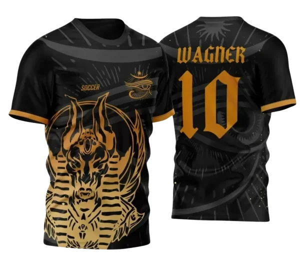 Camisa Interclasse Escolar Tema Anúbis