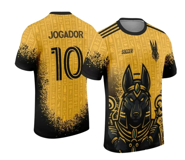 Camisa Interclasse Escolar Tema Anúbis