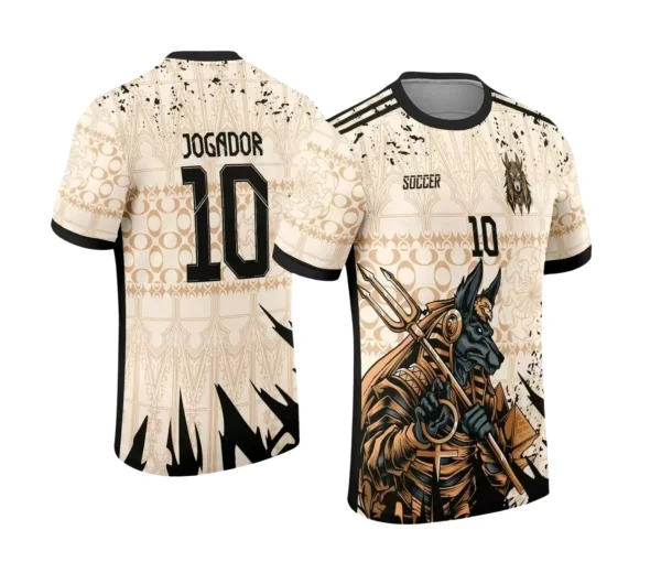 Camisa Interclasse Escolar Tema Anúbis