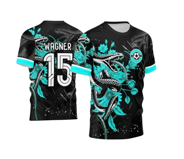 Arte Vetor - Camisa de Interclasse - Cobra - Serpente  2024-2025