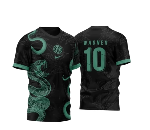 Arte Vetor - Camisa de Interclasse - Cobra - Serpente  2024-2025