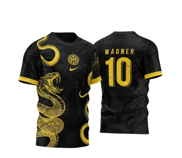 Arte Vetor - Camisa de Interclasse - Cobra - Serpente  2024-2025