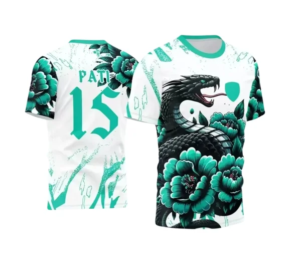 Arte Vetor - Camisa de Interclasse - Cobra - Serpente  2024-2025