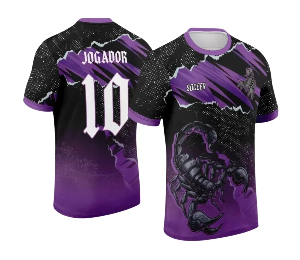 Camisa Interclasse Escolar Tema Escorpião