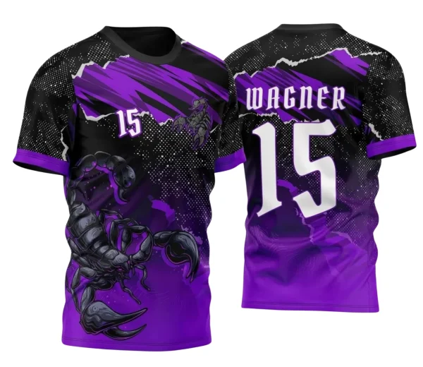 Camisa Interclasse Escolar Tema Escorpião