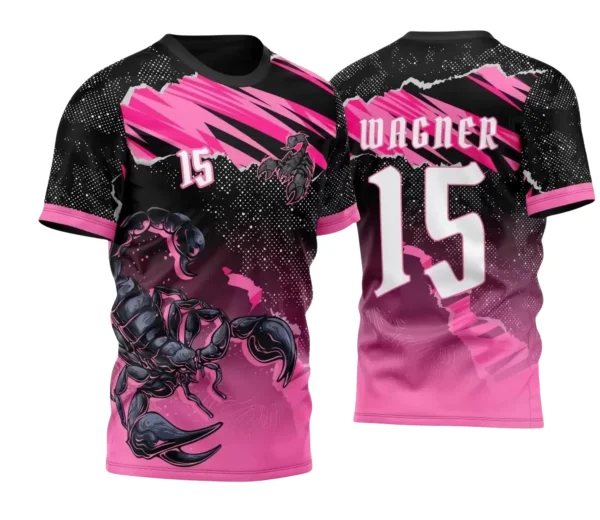 Camisa Interclasse Escolar Tema Escorpião