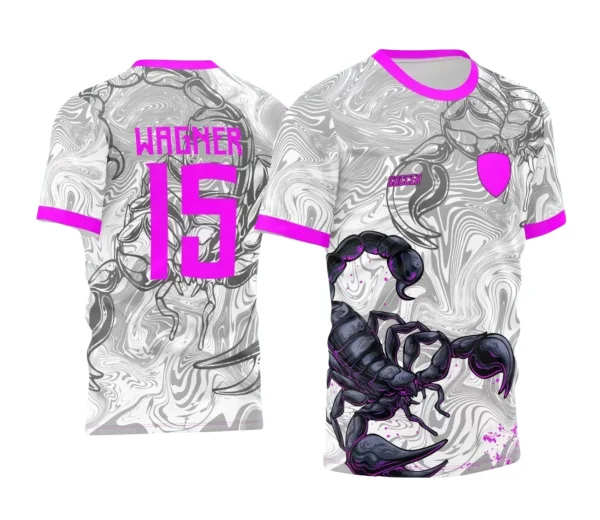 Camisa Interclasse Escolar Tema Escorpião