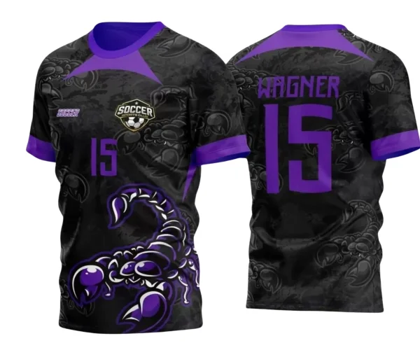 Camisa Interclasse Escolar Tema Escorpião