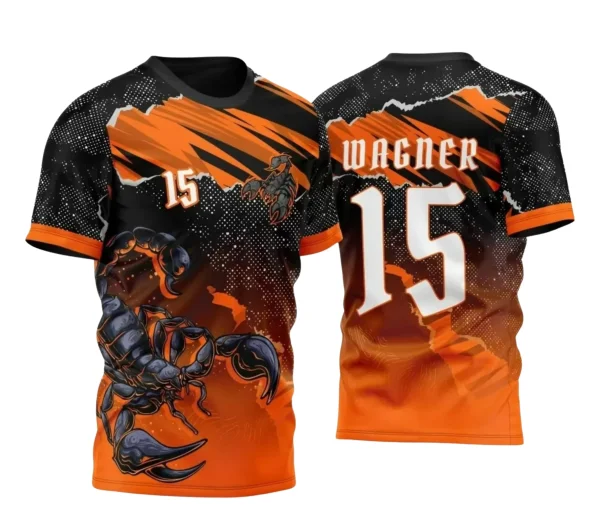 Camisa Interclasse Escolar Tema Escorpião