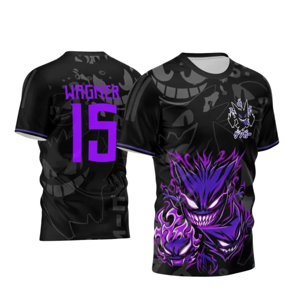 Arte Vetor - Camisa de Interclasse - Gengar  2024 - 2025